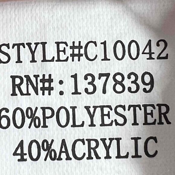 Altar'd State Tan Striped Chunky Knit Crew Neck Long Sleeve Sweater Small Medium - Picture 5 of 7